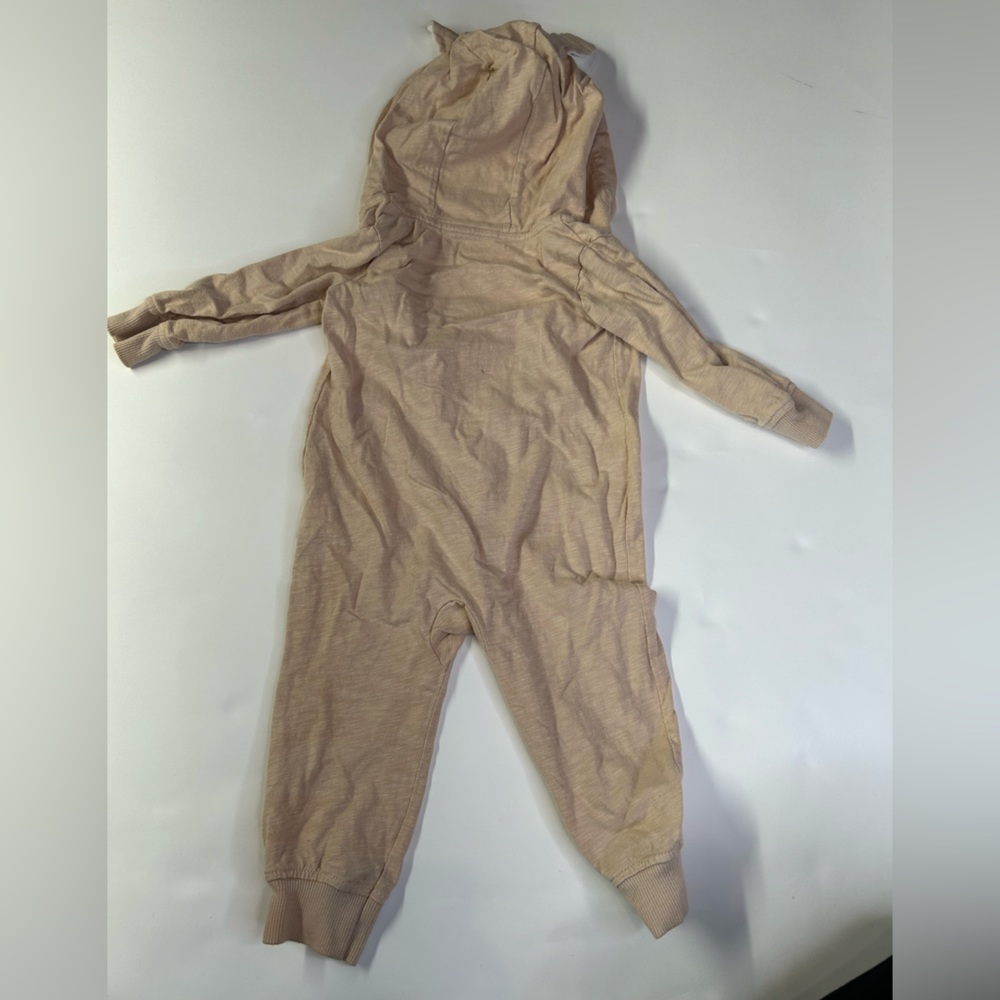 Carters Baby Tan Bunny One Piece 12M - Picture 5 of 5